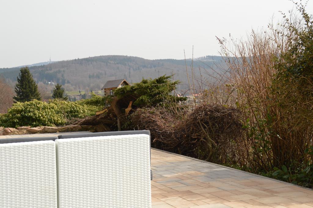 Bergpanorama Ruhla Apartment Bagian luar foto